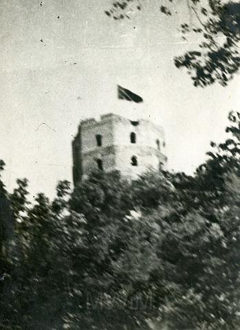 KKE 3077-33.jpg - Góra zamkowa, Wilno, 1942 r.